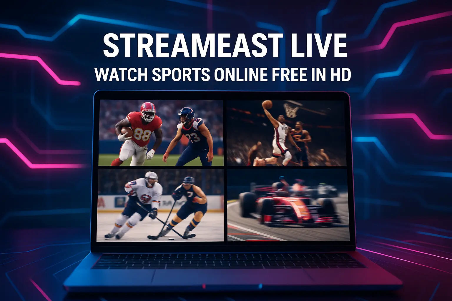 Streameast live sports streaming guide – NFL, NBA, UFC, NHL, F1 in HD online free