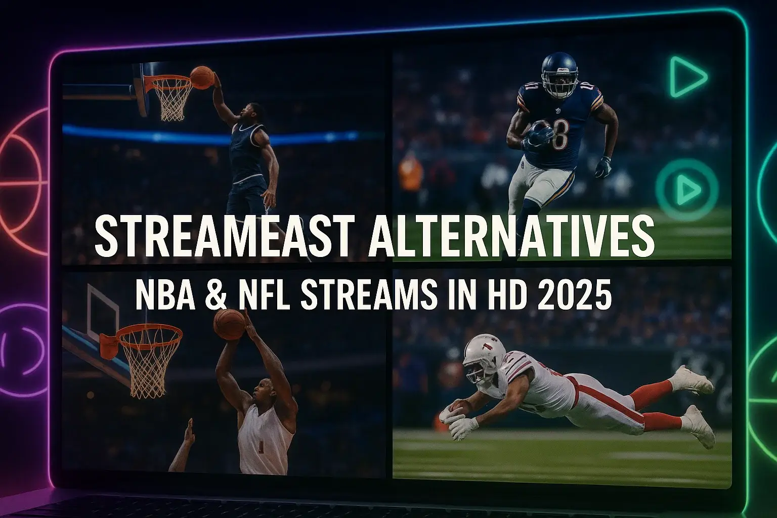 Streameast alternatives for NBA and NFL live streams in HD